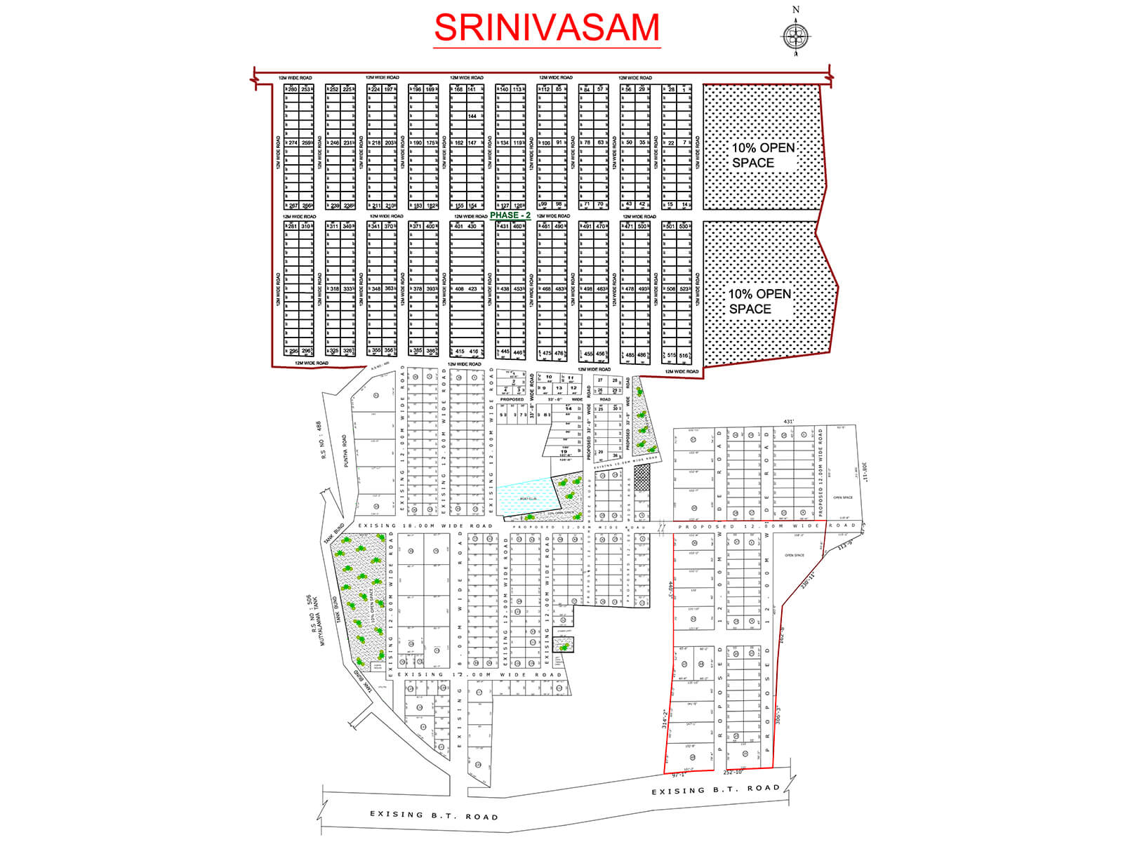 Sri Nivasam floor plan layout